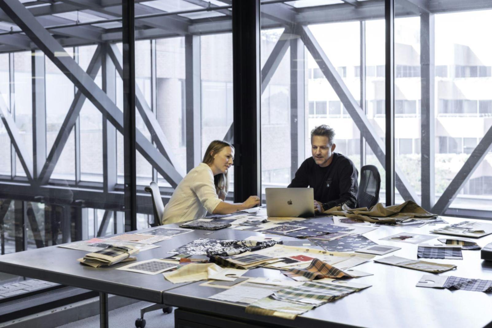 Professional business communication workshop environment